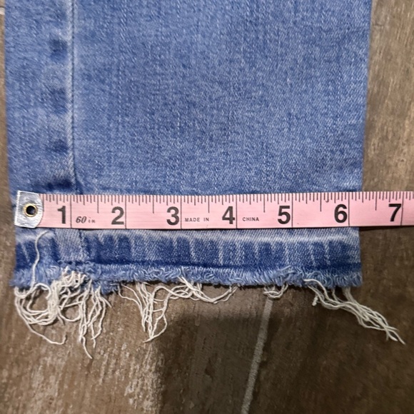 Next Light Blue Slim Mid-rise Straight Leg Women's Jeans - Picture 7 of 8